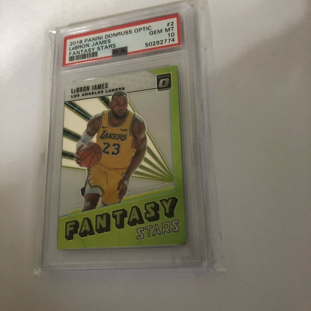 2018 Panini Fantasy Stars LeBron James